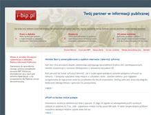 Tablet Screenshot of maslowice.i-bip.pl